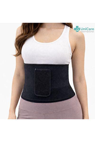 Unicare Intl Neoprene Waist Corset Slimming Belt Waist Trainer Shaping Belt