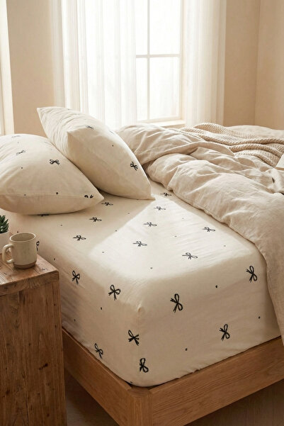 Ricco Lifes Fiyonk Cearșaf elastic pentru pernă Bumbac Single - Dublu - King ...