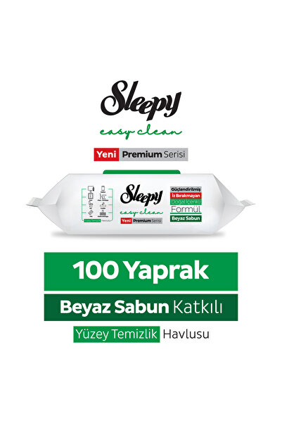 Sleepy Easy Clean Без парабени Почистваща кърпа за повърхности Аромат на бял ...