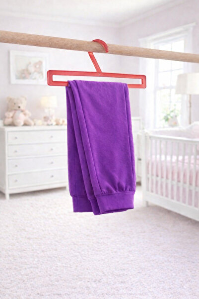 ozzen Kırılmaz Plastik Çocuk Elbise Askı Bebek Askısı Kıyafet Ve Elbise Askıs...