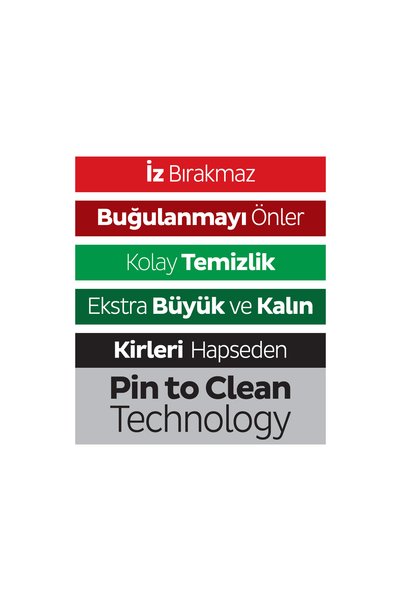 Sleepy Easy Clean Premium Beyaz Sabun Katkılı Yüzey Temizlik Havlusu Mendili 6x100 (600 Yaprak)