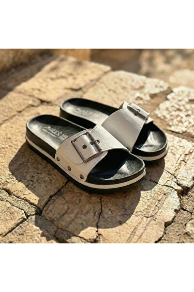 AYLASYA Mulex Kadın Ortopedik Tabanlı Günlük Kullanım Rahat Terlik