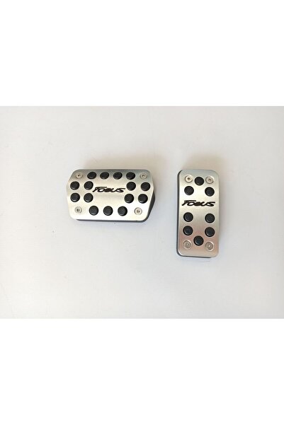 Genel Markalar Ford Focus Uyumlu 2010-2019 Pedal Seti Siyah Yazılı Otomatik