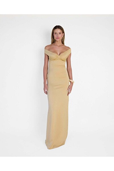 Magdarel Bridget Dress (Butter Yellow)