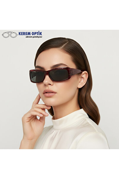 CALDİNİ KEMİK POLARİZE KADIN GÜNEŞ GÖZLÜĞÜ CS043 C17