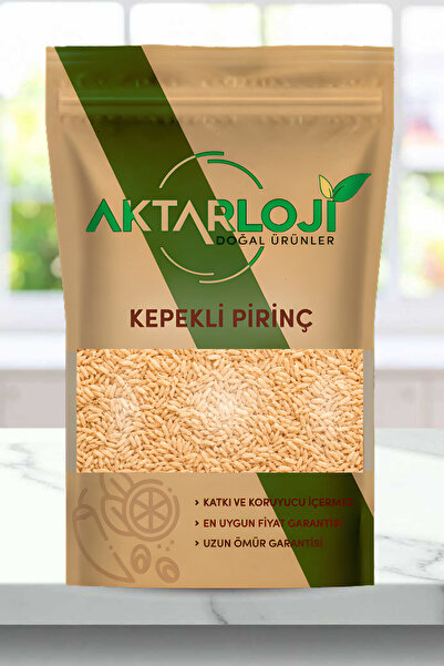 aktarloji 500 gr Glutensiz Kepekli Pirinç / Esmer Pirinç- Katkısız & Doğal