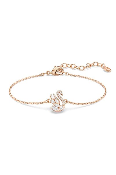 Swarovski 5738202 Bilezik Swan:Bracelet Whı/Ros