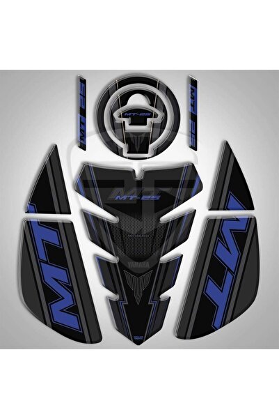 Redline Grafik Redlinegrafik MT 25 Uyumlu 2020-2021 3'LÜ SET TANK PAD DEPO PA...