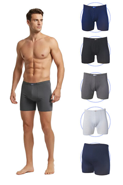 Tutku Elit ELT1254 Elit Erkek Bambu Elastan Boxer