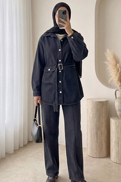 HİJABAYA Τσάντα Με τσέπες Κοστούμι τζιν με παντελόνι