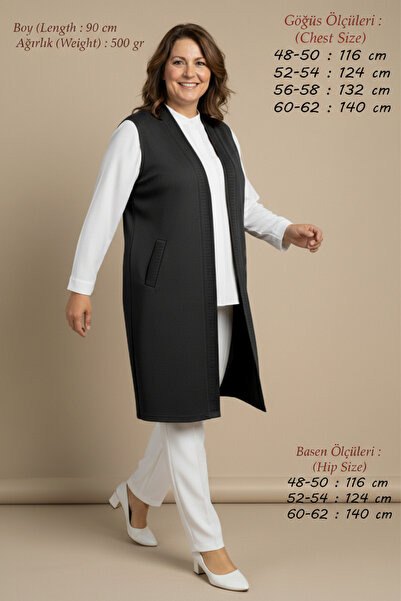 Laden Women's Steel Knitted Knitwear Plus Size Oversized Mother's Seasonal Lo...