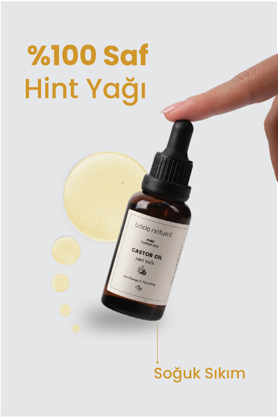 Bade Natural Hint Yağı Soğuk Sıkım %100 Saf 30 Ml