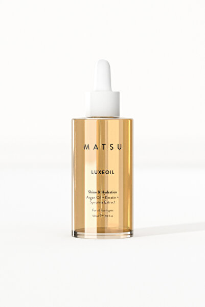 MATSU Luxeoil Saç Bakım Yağı 50 ml | Nem & Parlaklık