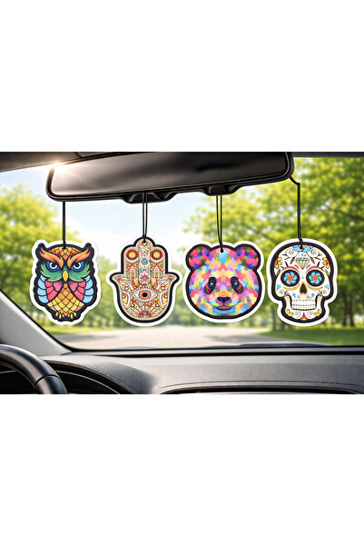 oto kokucum Baykuş ,Fatma Ana Eli , Ayıcık, Kuru Kafa Tasarımlı Oto Kokusu