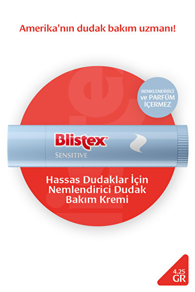Blistex Sensitive Hassas Dudaklar Için Yoğun Bakım 4.25 G