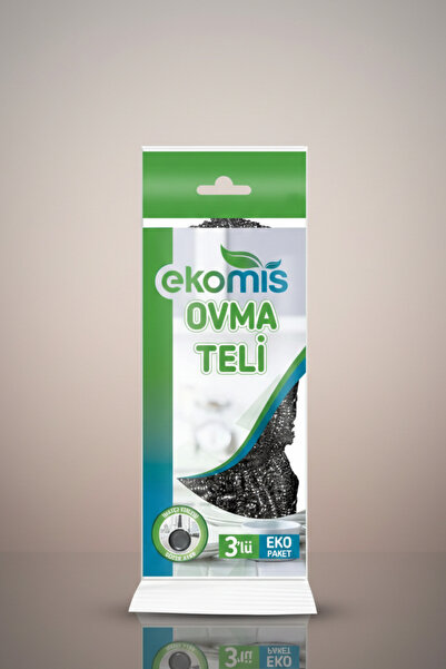 Ekomis Practical and Durable 3-Piece Dishwashing Wire Set