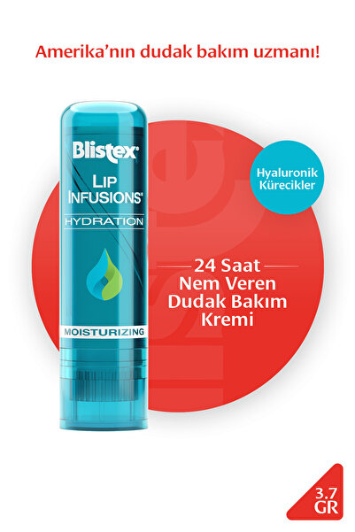 Blistex Uzun Süreli Nemlendirici Dudak Bakımı Lip Infusions Hydration 3,7g