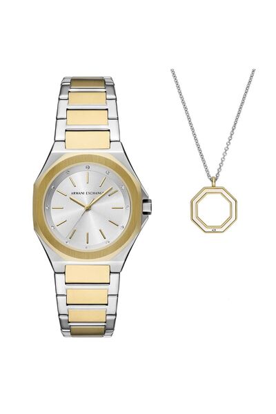 Armani Exchange AX7161SET Kadın Kol Saati ve Kolye Seti