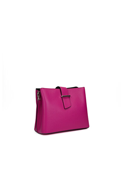 Posete Fagaras Poseta Piele Nikol - Roz Pudra, Geanta Casual din Piele Natura...