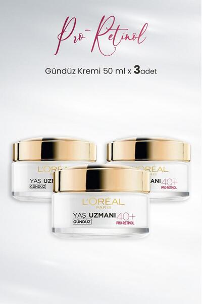 L'Oreal Paris Loreal Paris Yaş Uzmanı Kırışıklık Karşıtı Gündüz Kremi 40+ Pro...