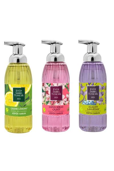 Eyüp Sabri Tuncer مجموعة صابون رغوي مختلط مكون من 3 قطع