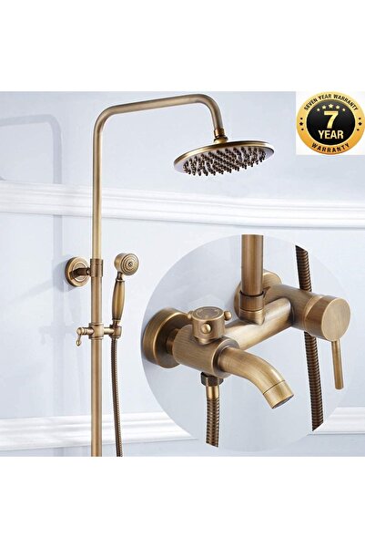 OEM Banyo Bataryası Duş Seti Antik Renk Ithal Yeni Ürün 5 Yıl Garantili.