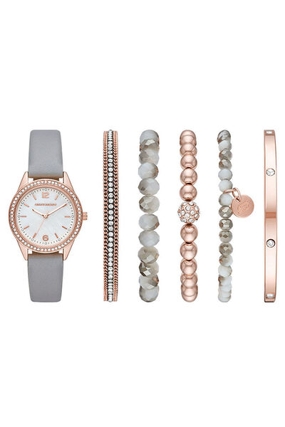 SKECHERS Sr9056 Women's Set Wristwatch and Bracelet
