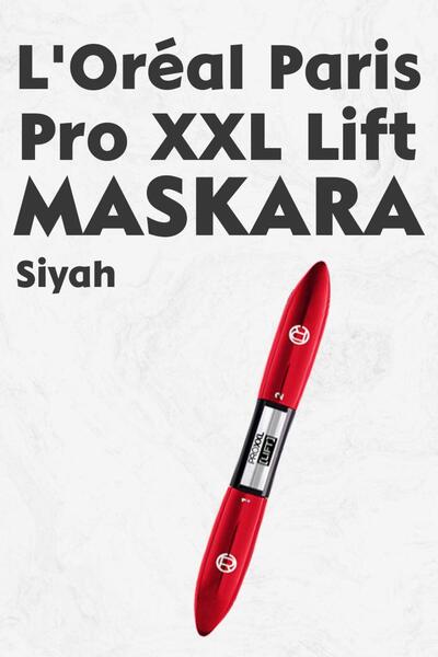 L'Oreal Paris Loreal Paris Pro XXL Lift Maskara Siyah