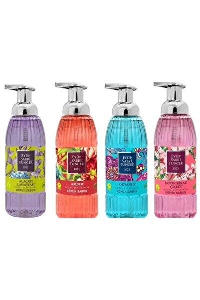 Eyüp Sabri Tuncer Zeytinyağlı Karma Köpük Sabun 500ml X 4 Adet