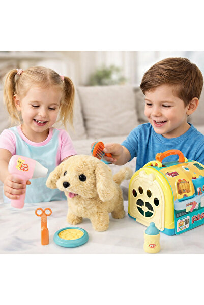 cayenna Vardem Kutulu Taşıma Çantalı Pilli Köpek Set