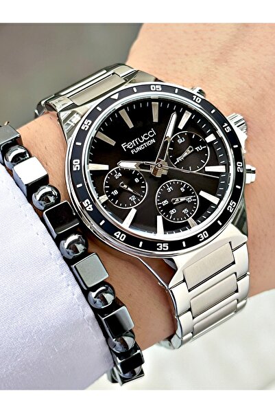 Ferrucci Funciton Multi Fonksiyon 3 Atm Su Geçirmezlik Erkek Kol Saati