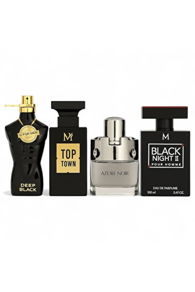 Montage Brands Σετ ανδρικών αρωμάτων 4 x 100 ml μακράς διαρκείας - αρωματικά ...