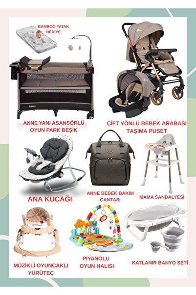 TURHANBEBE BEBEĞİNİZİN TÜM İHTİYAÇLARI LÜX BEBEK ÇEYİZ SETİ KAÇIRILMAYCAK FIRSAT