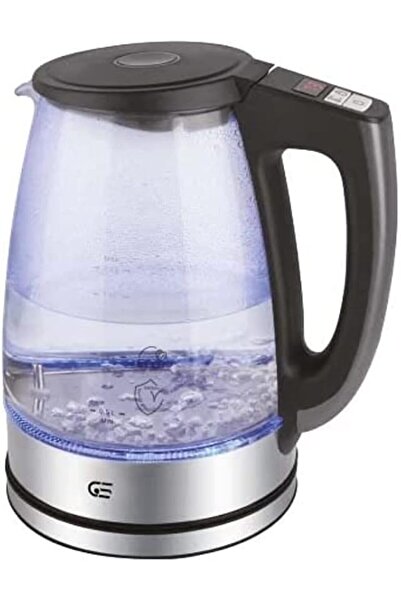 Generic غلاية مياه جي إس جنرال سوبريم بقوة 1800-2200 واط، سعة 1.7 لتر، فضية ا...