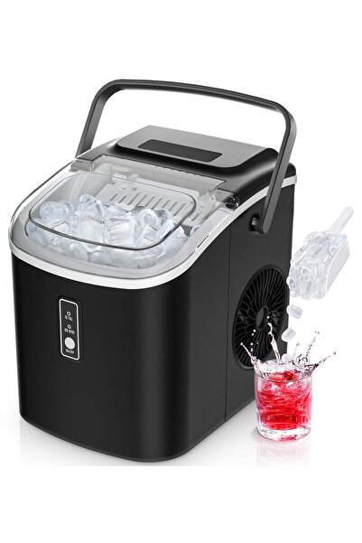 Generic EUHOMY Ice Maker Countertop 9 Cubes in 6 Mins 12Kg/Day Auto-Cleaning ...