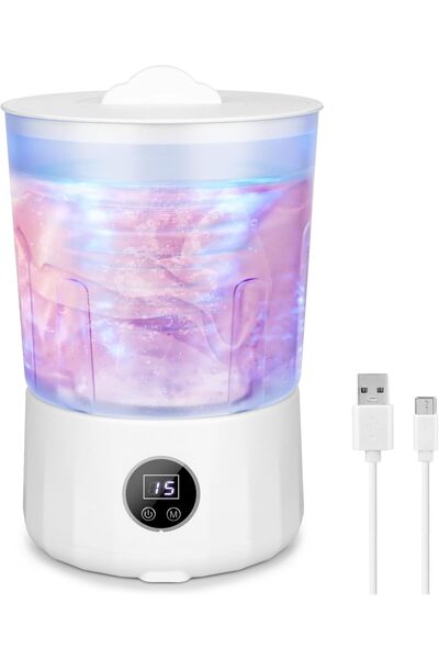 Generic Underwear Washing Machine, Portable Rechargeable Mini Underwear Washi...