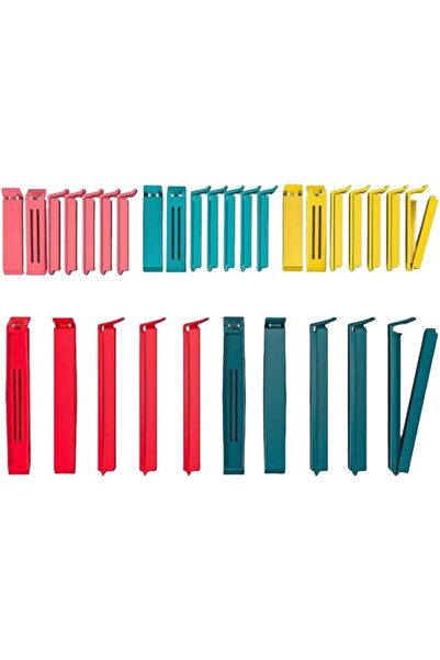 Generic ايكيا 700.832.52 مشبك إغلاق بيفارا، ألوان متنوعة، أحجام متنوعة، مجموع...