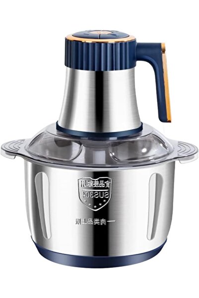 Generic ALMEKAQUZ Electric Meat Grinder, Food Processor with 4 Sharp Blades, ...