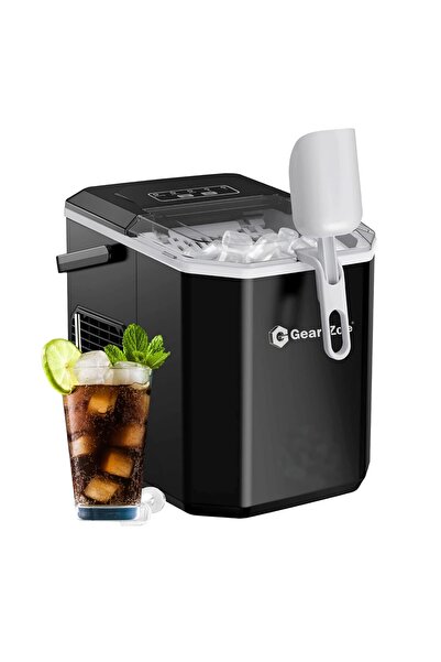 Generic 1.3L Nugget Ice Maker with Handle, Basket and Scoop, 6-8 Min to Produ...