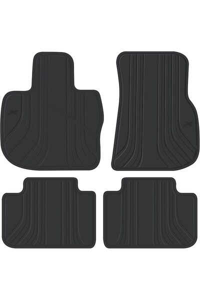 Generic سجادة أرضية سيارة BMW X3 G01 X4 G02 موديلات 2018-2024، مصنوعة من المط...