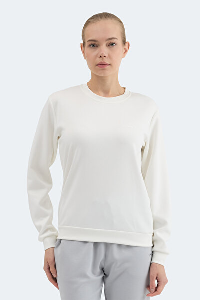 Slazenger Kristia I Women's Ecru Sweatshirt