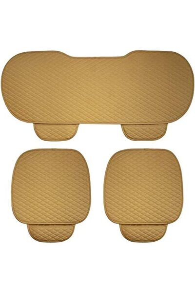 Generic غطاء مقعد سيارة جلد عالمي - قطعتان: غطاء للمقعد الأمامي وغطاء للمقعد ...