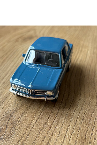 Nostalji Kutusu BMW 2002 Ti Nostaljik 1:32 Metal Çek bırak Diecast Kapıları A...