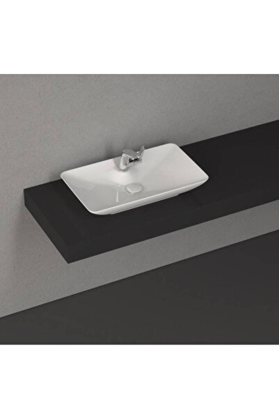 İsvea - SistemaY Clear S&S Tezgahüstü Lavabo 65 cm Beyaz - 10SY50065SV