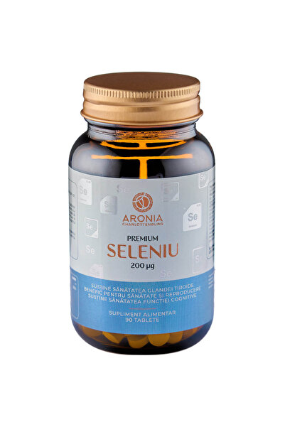 Aronia Charlottenburg Premium Seleniu la 200 Âµg , 90 tablete cu beneficii pe...