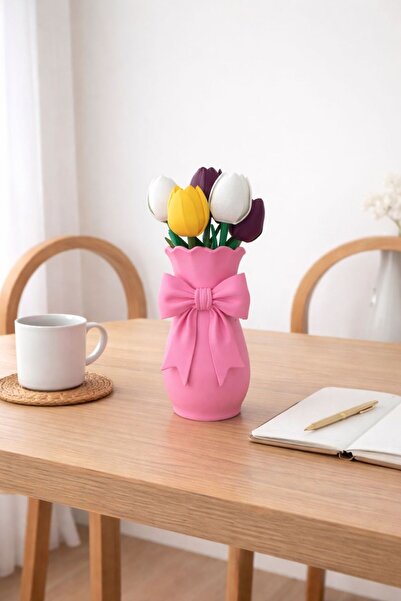 Sufle home dekor DEKORATİF MODERN FİYONK VAZO -