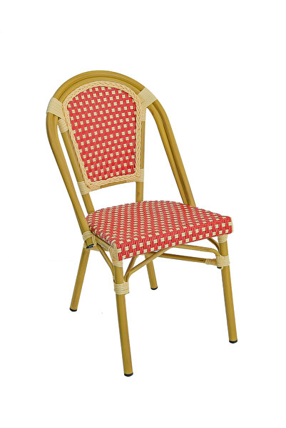 bistrodesign scaun aluminiu ratan Bordeaux