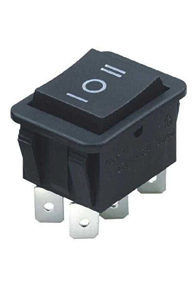 Genel Markalar KCD4 ON-OFF-ON Anahtar 6-Pin