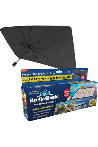 Generic واقي الشمس الأمامي Ontel Brella Shield من Arctic Air، تصميم مدمج يُفت...