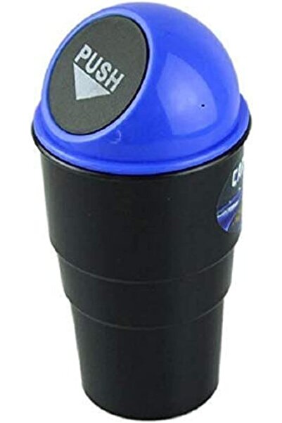 Generic Plastic Portable Car Door Trash Can with Lid